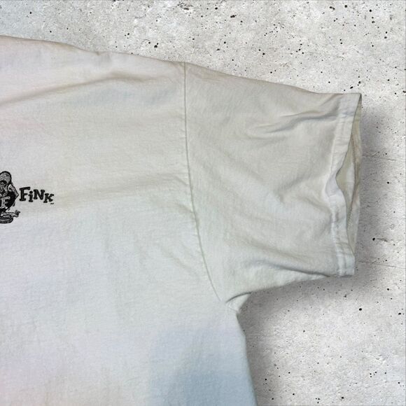 Rat Fink THINK FAST T-Shirt 2XL Ed Roth Hot Rod Drag Racing Big Daddy - Picture 3 of 12